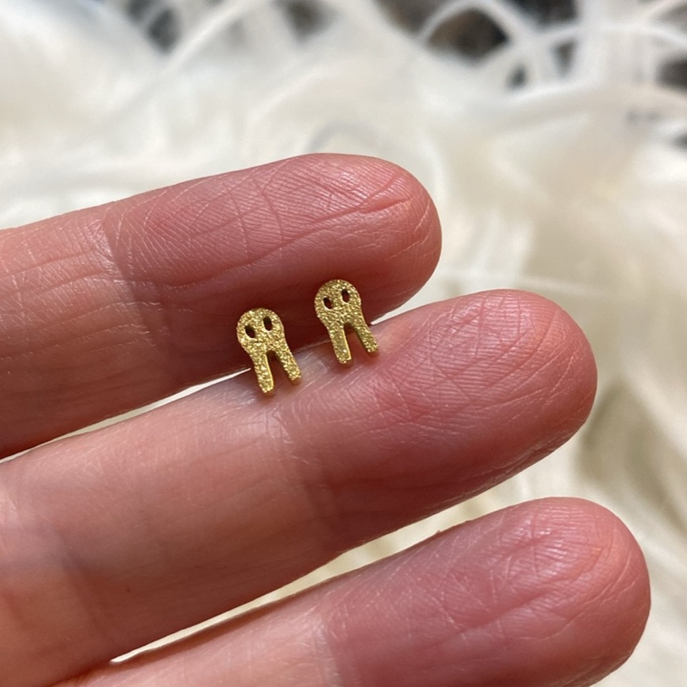 Gold Stud Earrings